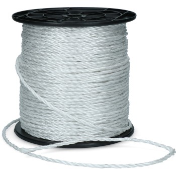 6 mm Basic hegnsreb hvid 200 m ZoneGuard 6 mm Basic hegnsreb hvid 200 m ZoneGuard