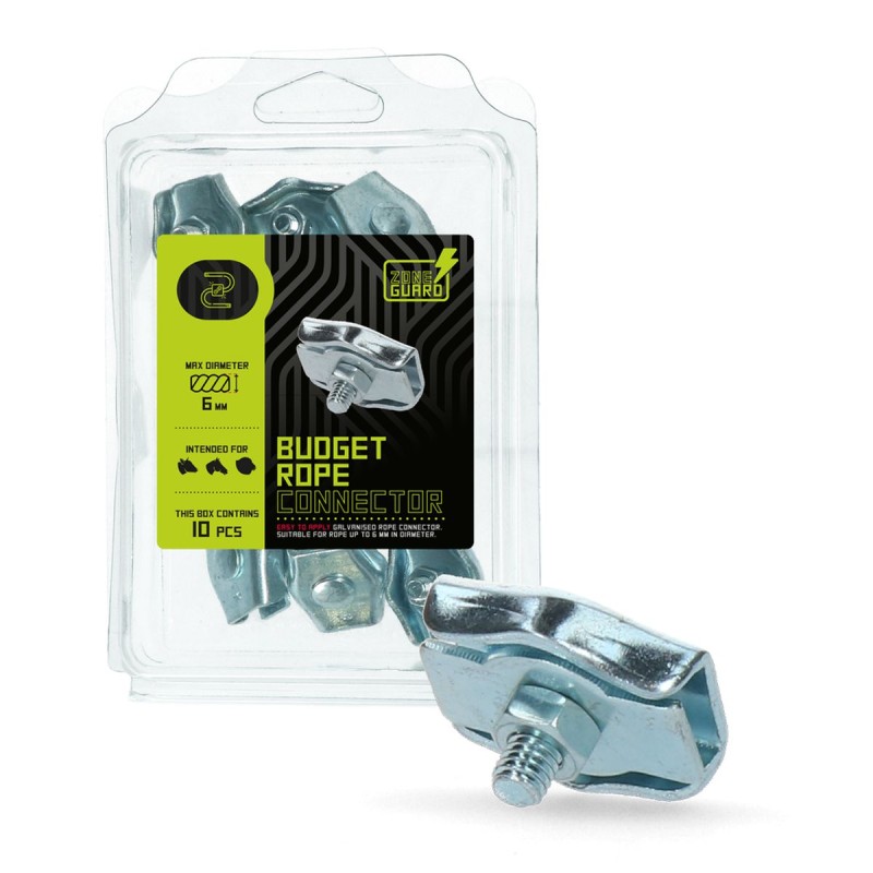 Budget Hegn Reb Connector 6 mm ZoneGuard