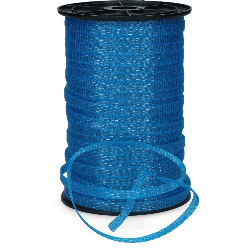ZoneGuard 10 mm repelling fencing tape blue 200 m ZoneGuard 10 mm repelling fencing tape blue 200 m