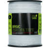ZoneGuard 20 mm Basic fencing tape white 200 m (9 wires) ZoneGuard 20 mm Basic fencing tape white 200 m (9 wires)