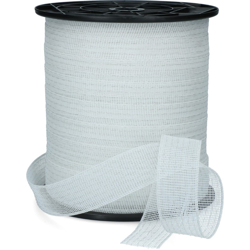 ZoneGuard 40 mm Basic fencing tape white 200 m ZoneGuard 40 mm Basic fencing tape white 200 m
