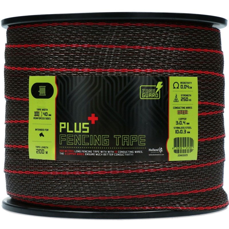 40 mm Plus Hegnstape brun 200 m ZoneGuard 40 mm Plus Hegnstape brun 200 m ZoneGuard