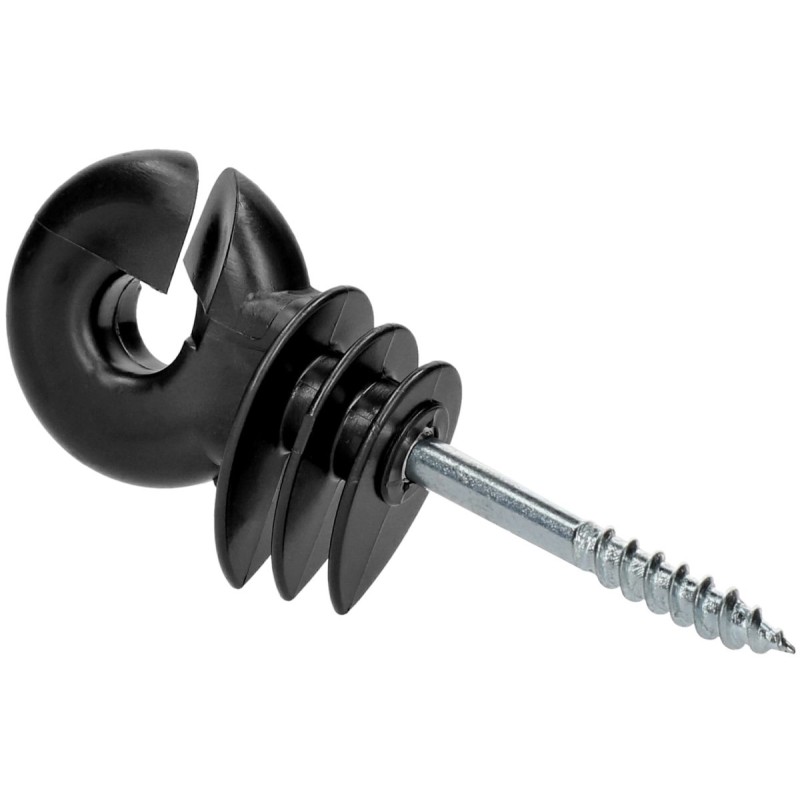 Isolator Ring med gevind 25 stk. stor sort ZoneGuard Isolator Ring med gevind 25 stk. stor sort ZoneGuard