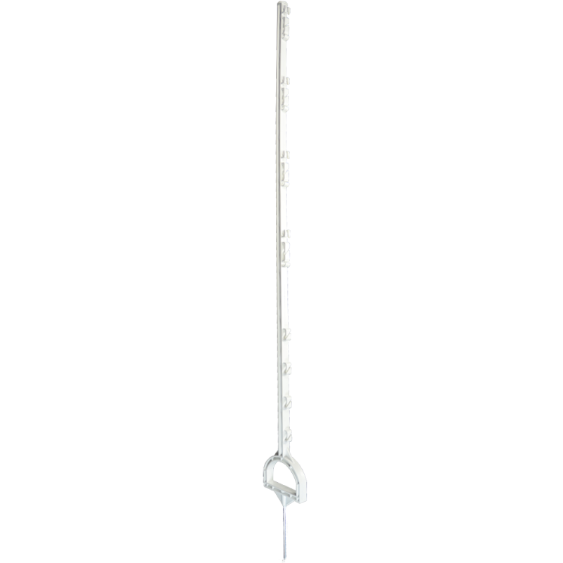 stigbøjlestolpe 155 cm hvid ZoneGuard