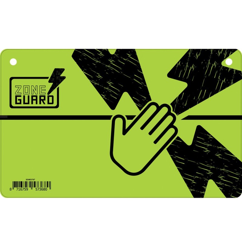 advarselsskilt Forsigtig: Elektrisk hegn ZoneGuard
