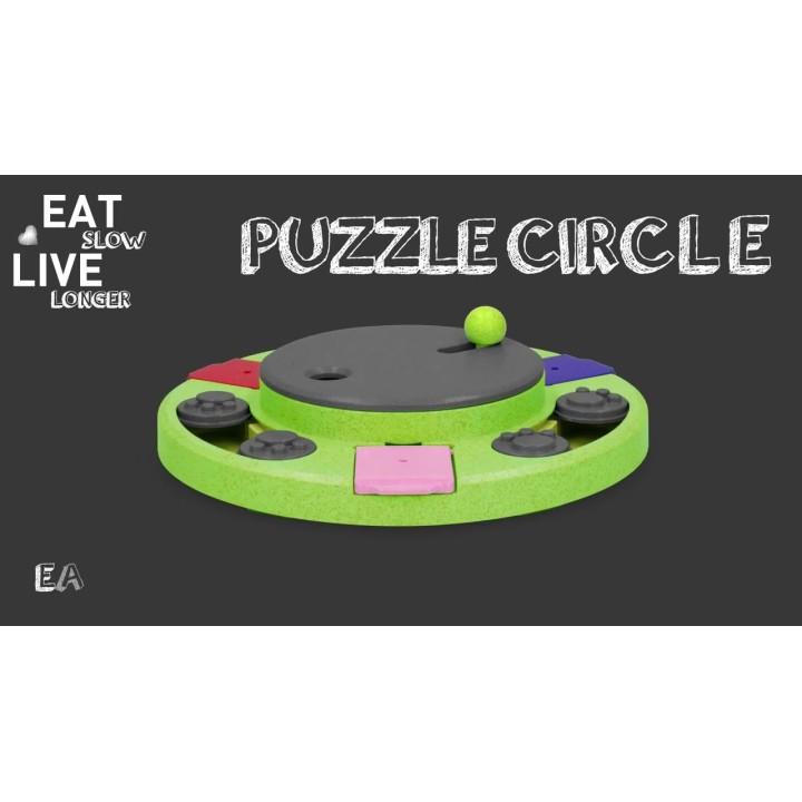 Puslespilscirkel Eat Slow Live Longer P