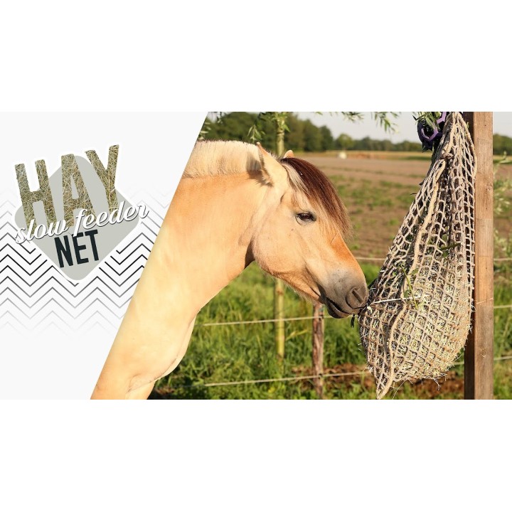 Slow Feeder Netto rundballe Hay