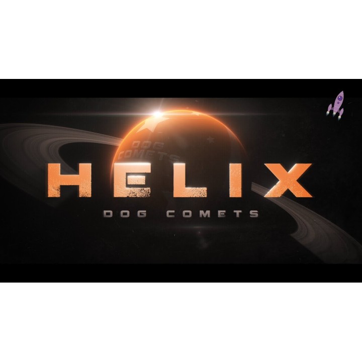 Helix Grøn  hundelegetøj Comets  Helix
