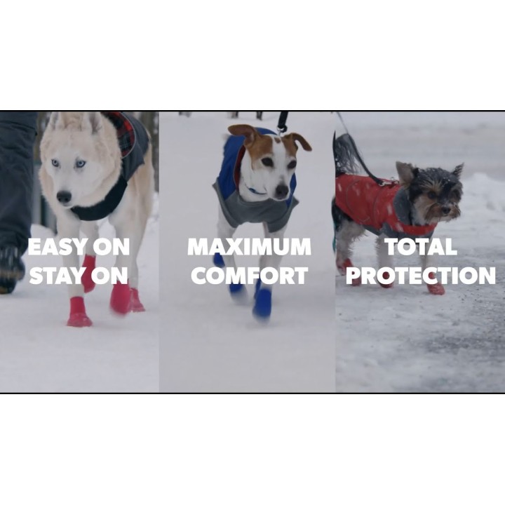 Hundestøvler Ultras 2 stk. XL Rød/Sort Goo-eez Hundestøvler Ultras 2 stk. XL Rød/Sort Goo-eez